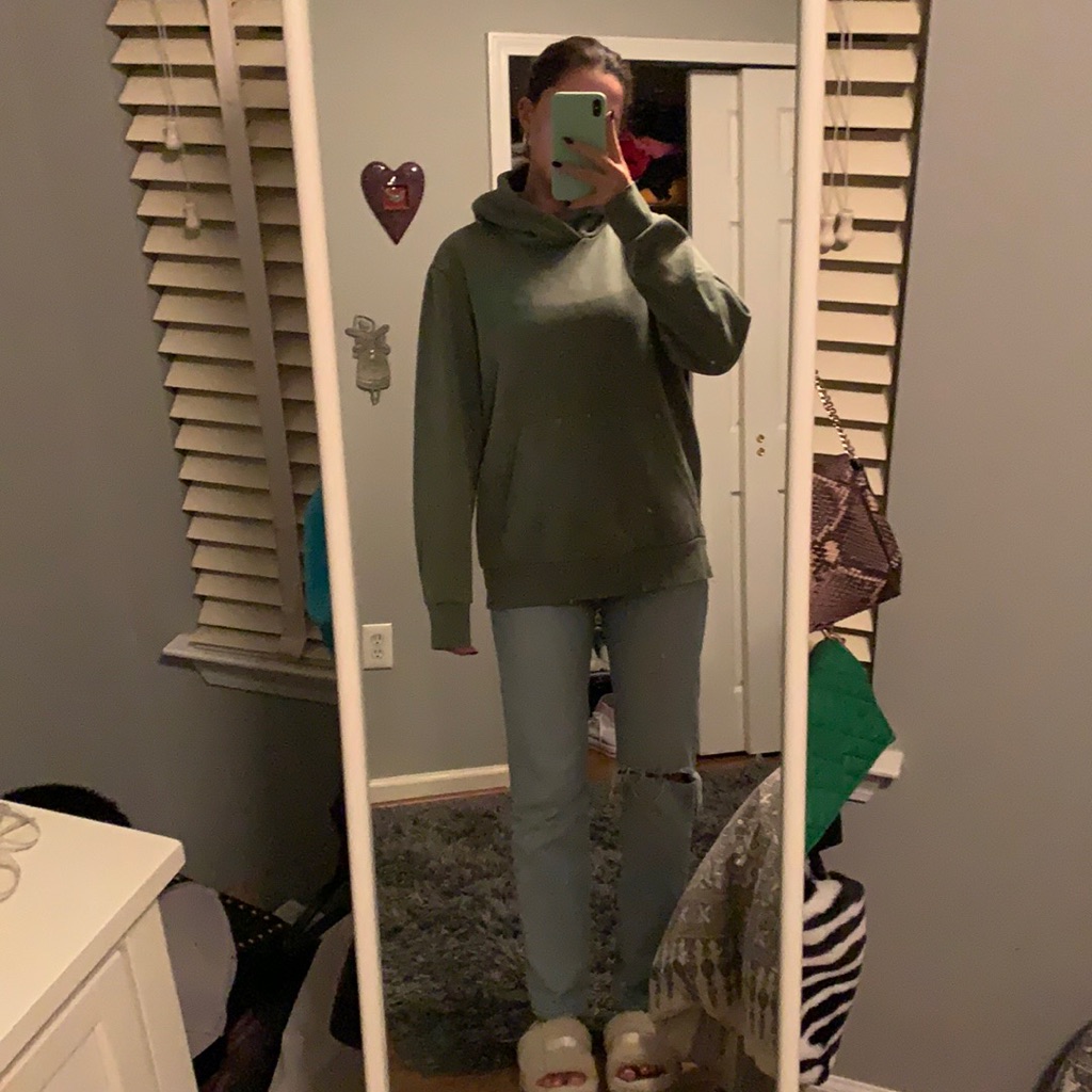 Mens Adidas Green Sweatshirt